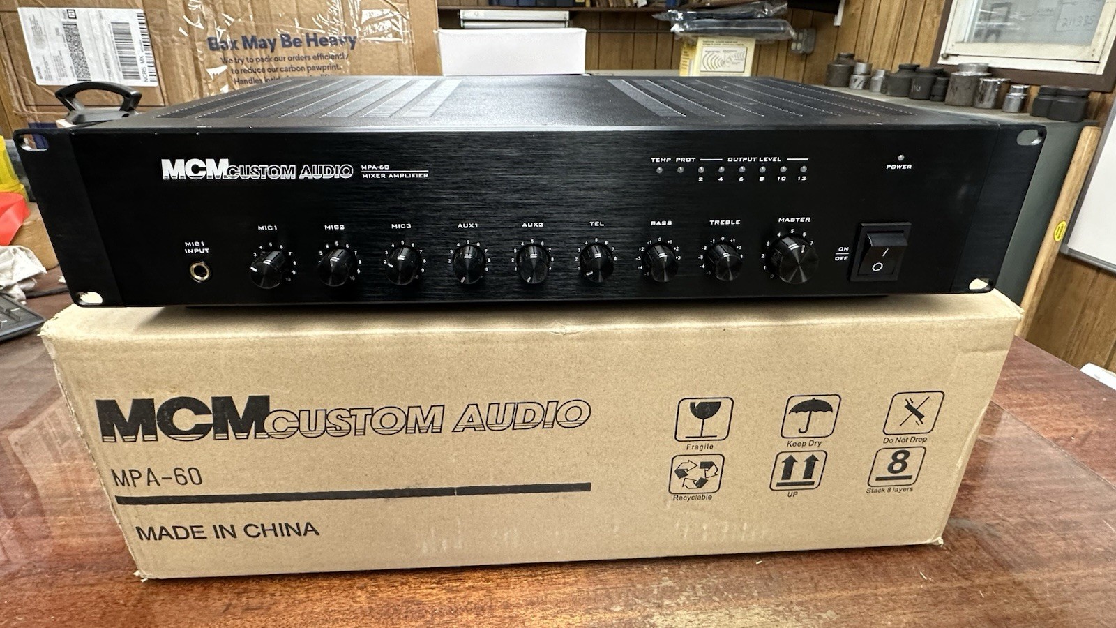 MCM Custom Audio MPA-60 Mixer Amplifier