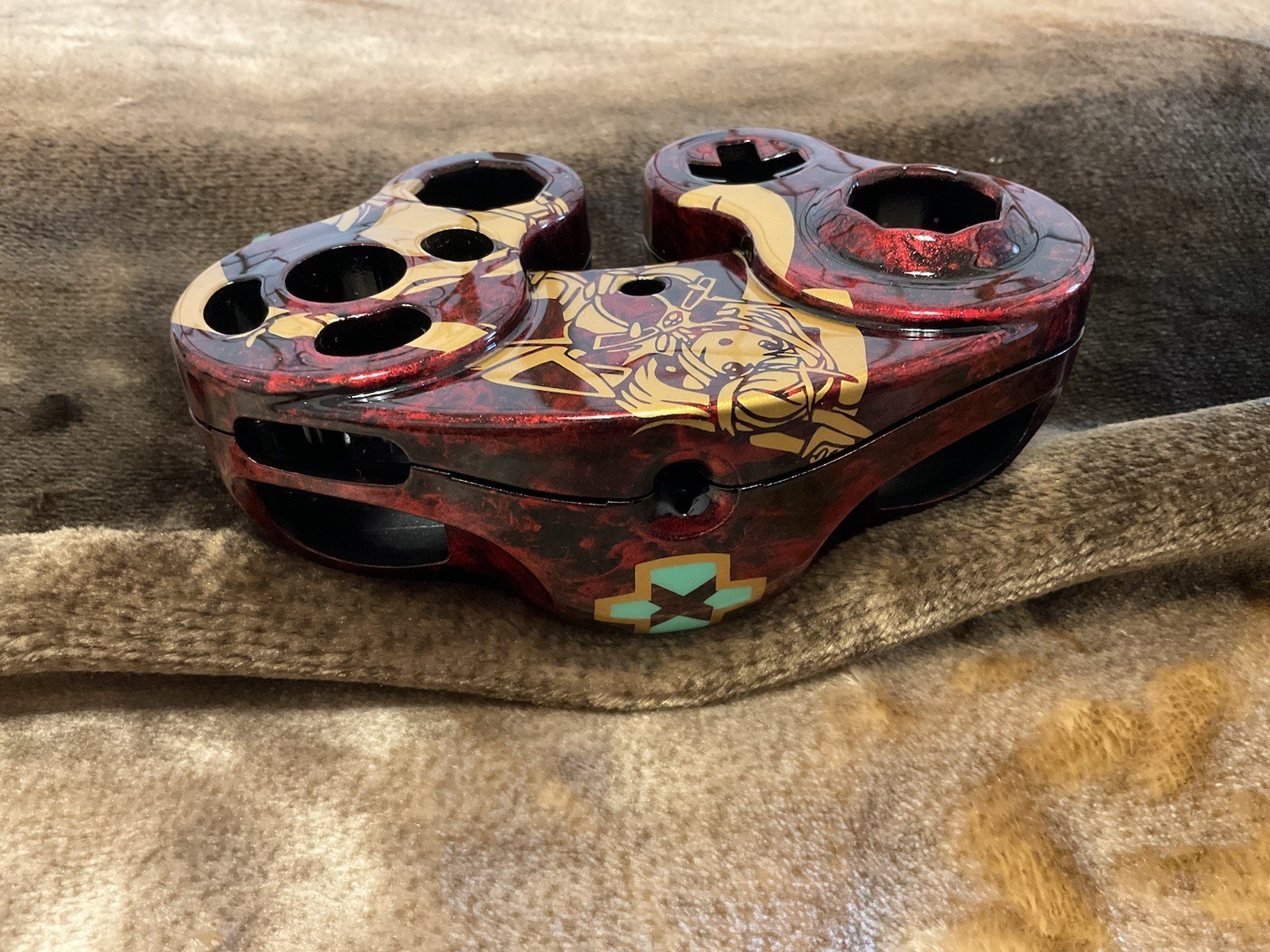 Custom Controller Paint Pyra Housing Shell Cover Nintendo GC NGC Gamecube