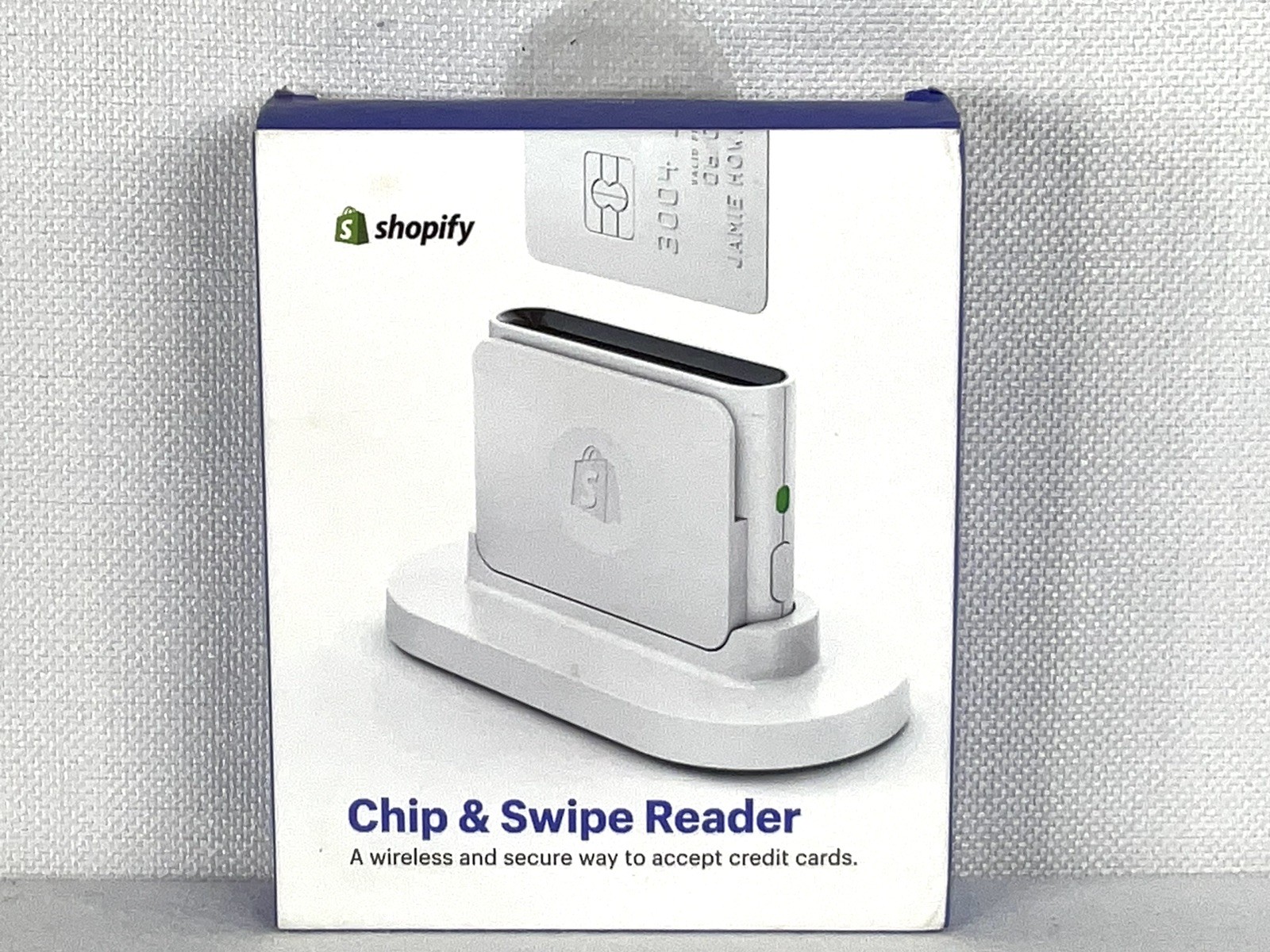 Shopify Chip and Swipe Credit Card Reader  White Model S1701 New in Box