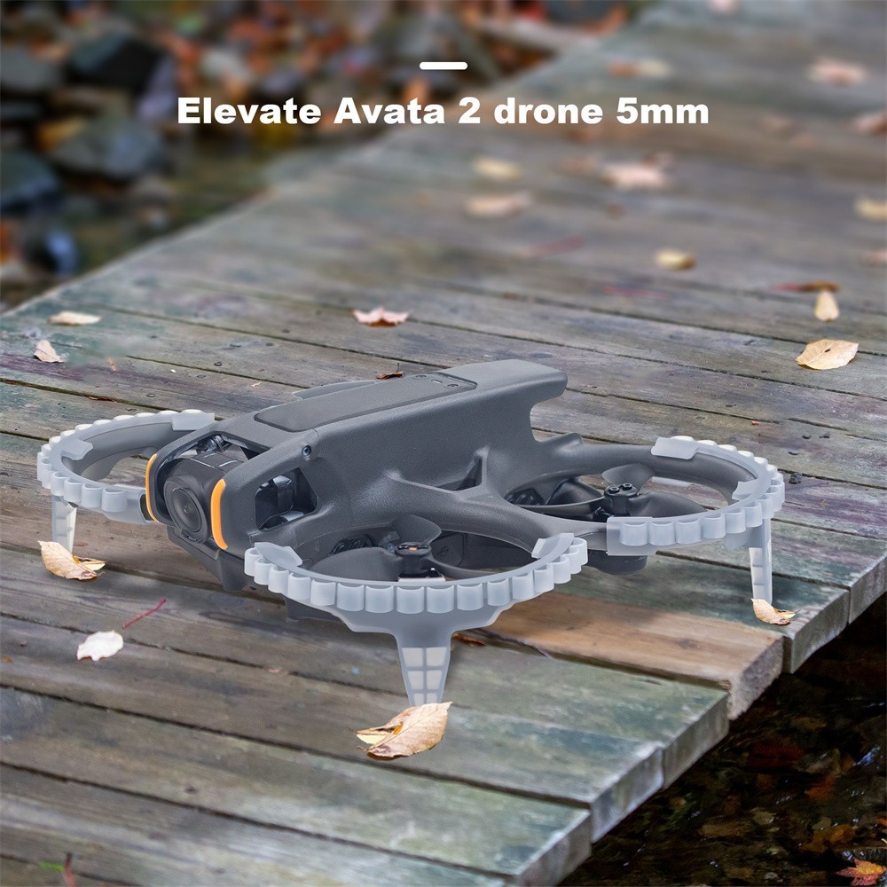 2-in-1 Landing Gear Extensions Heightened Gears Paddle Protector for DJI AVATA 2