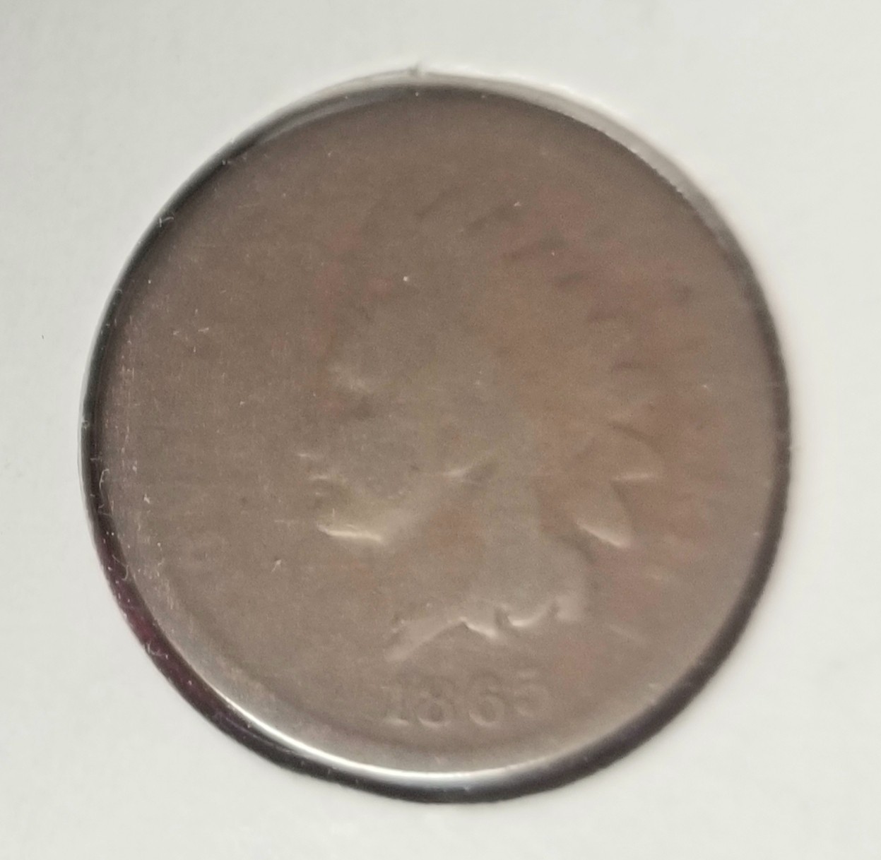1865 Indian Head Cent-*Good Condition* ~FREE SHIPPING~
