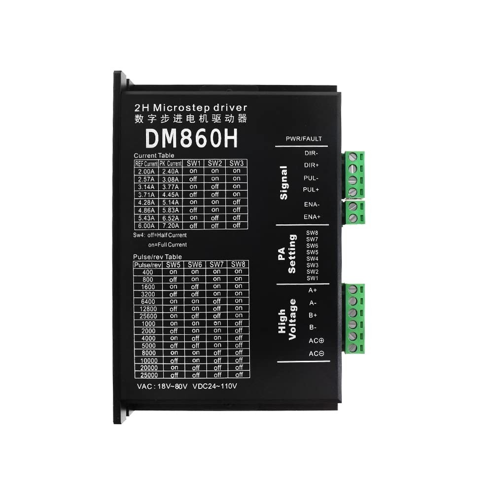 CNC DSP Digital Micro Stepper Motor Driver DM860H 2.0A7.2A Replace DMA860H