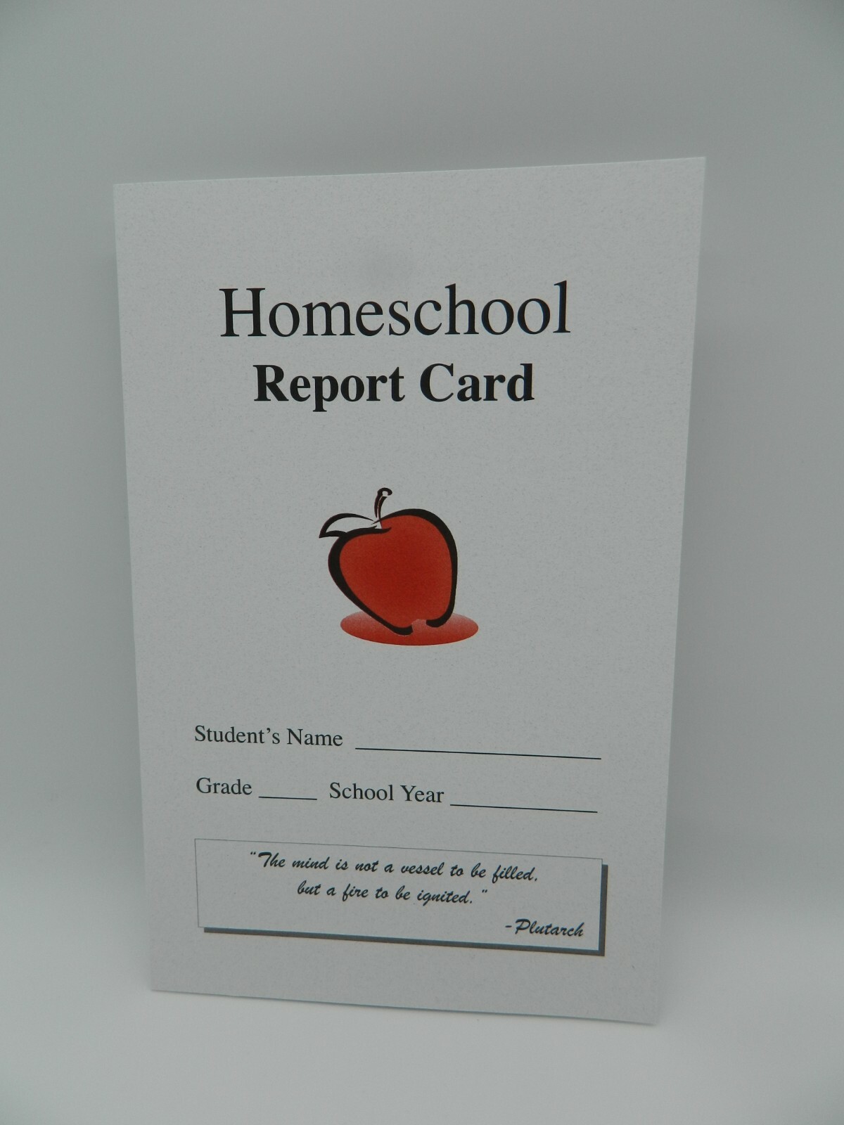 Homeschool Record Keeping Kit w. Transcript Folder & 4 Elementary Report Cards