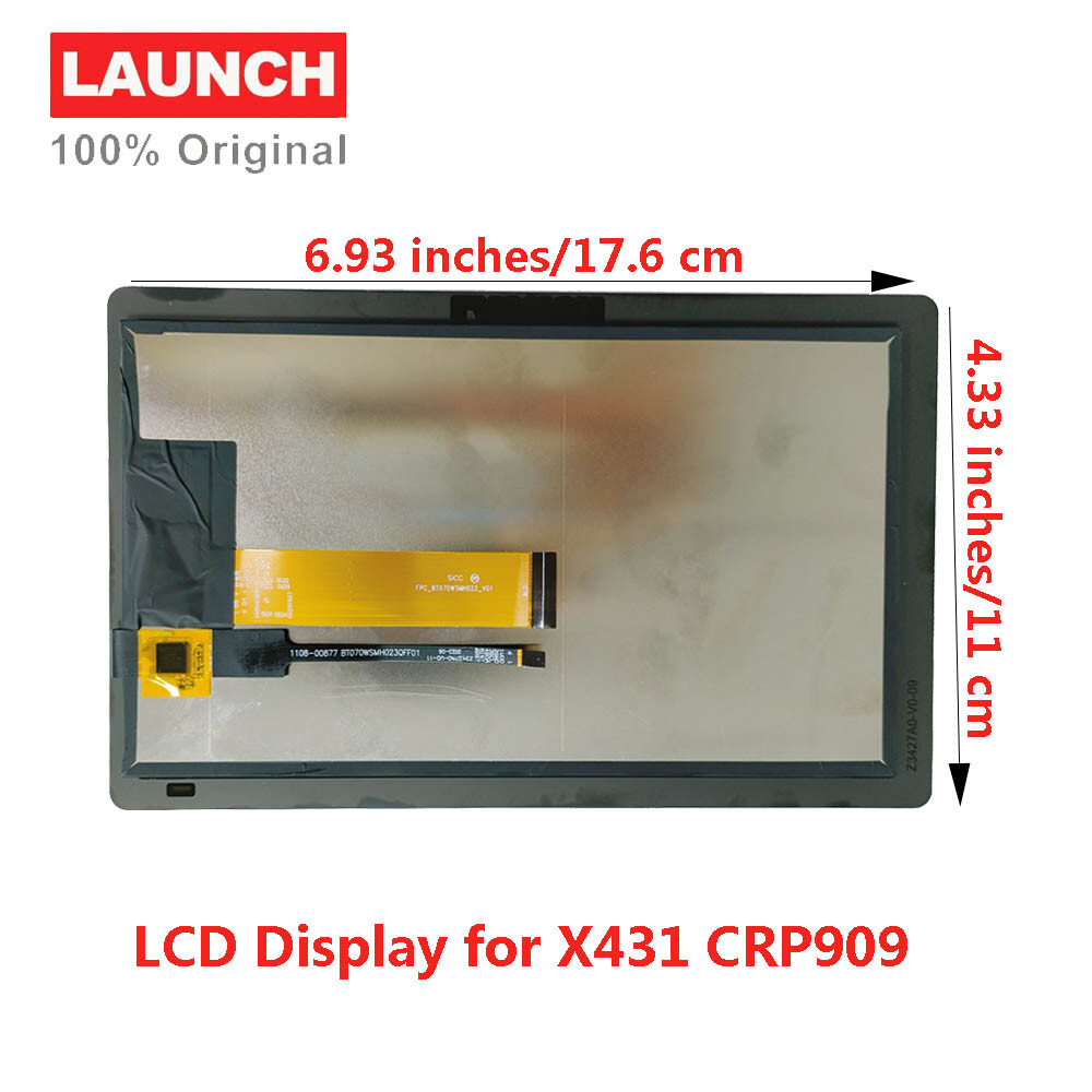 LCD Display for LAUNCH X431 CRP909 Auto OBD2 Scanner LCD Screen Panel Digitizer