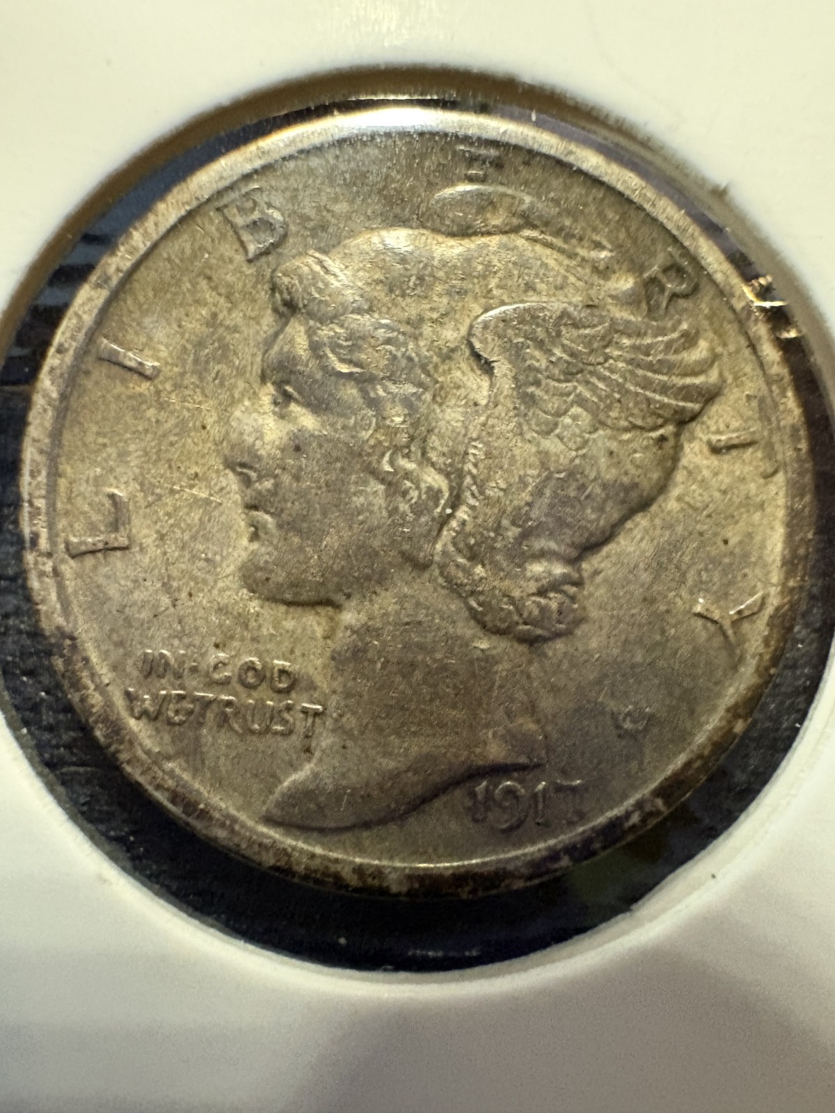 1917 10C Mercury Dime