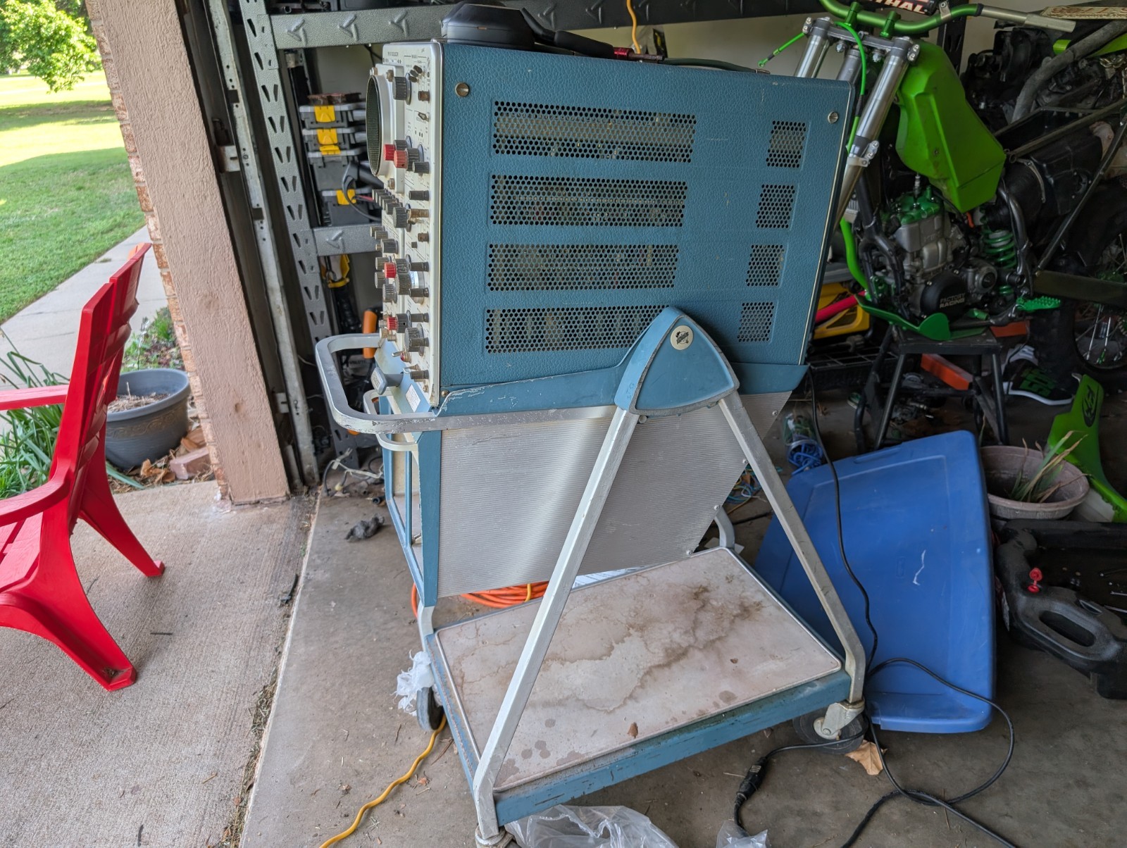 Tektronix Type 547 Oscilloscope 1A2 Dual-Trace Plug-in Unit