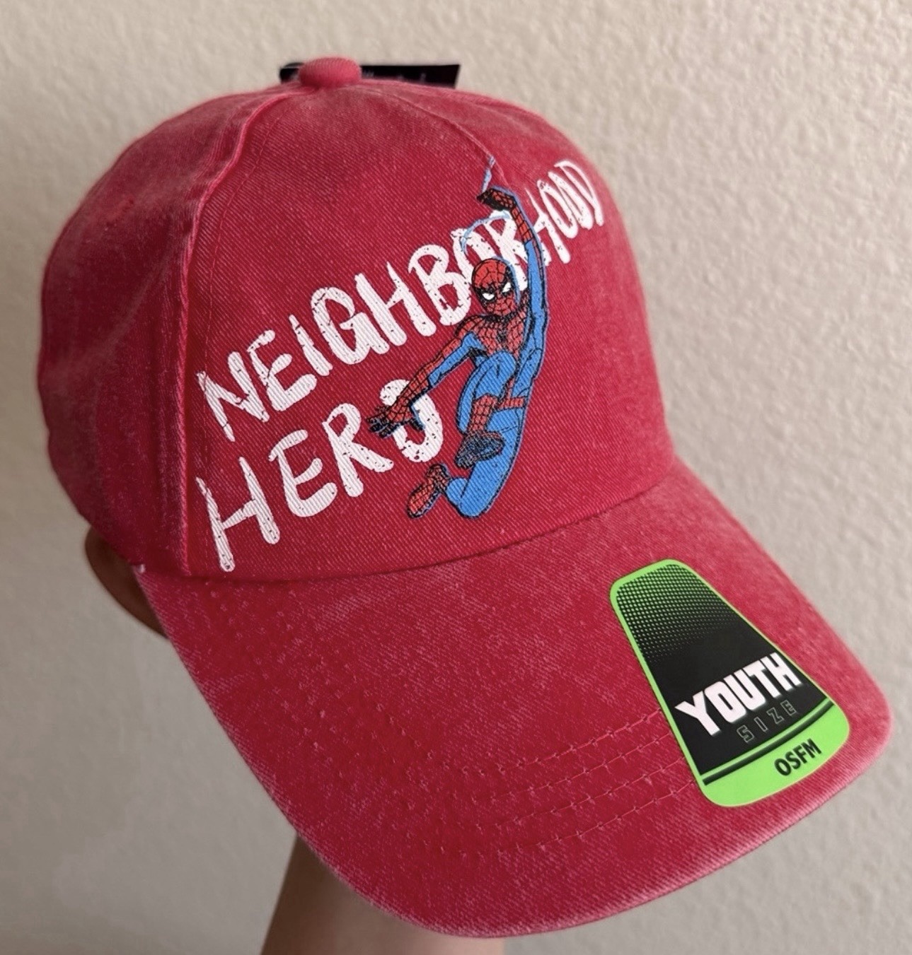 Spider-Man Boys Baseball Hat, One Size Fits Most