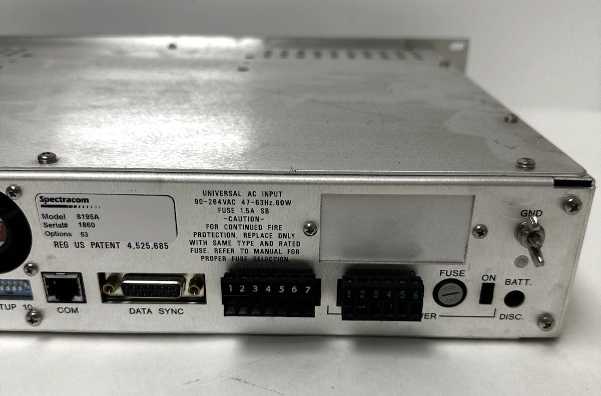 Spectracom 8195A - GPS Ageless Master Oscillator