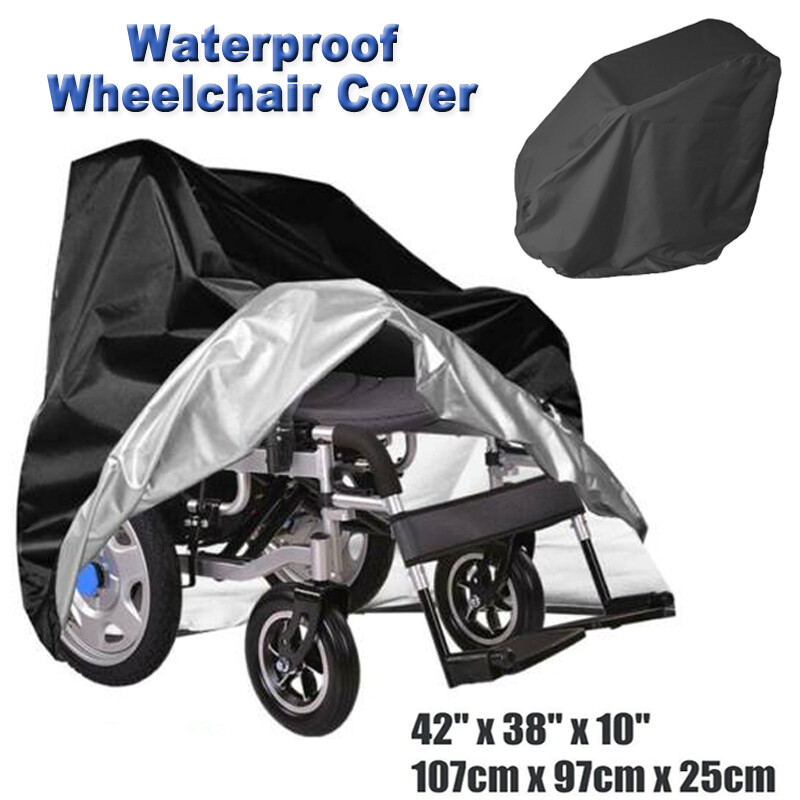 1X Polyester For Electric Manual Folding Wheelchairs Waterproof Wheelchair Cover