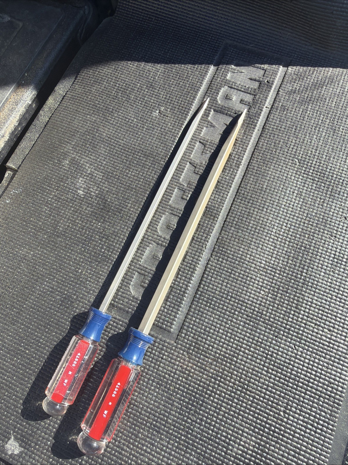 Sears Craftsman USA Nos Super Long Flat Screwdriver Set 41585 41588 12” Blades