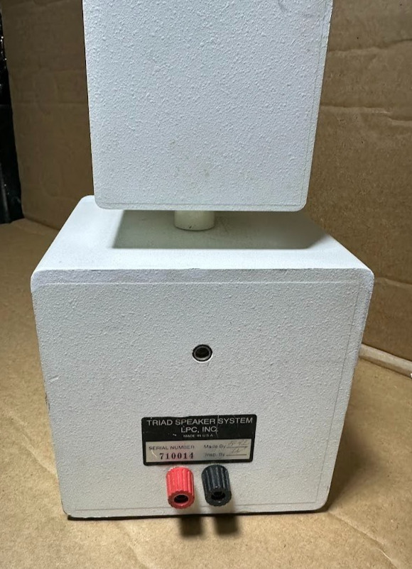 vintage triad satellite speaker system single