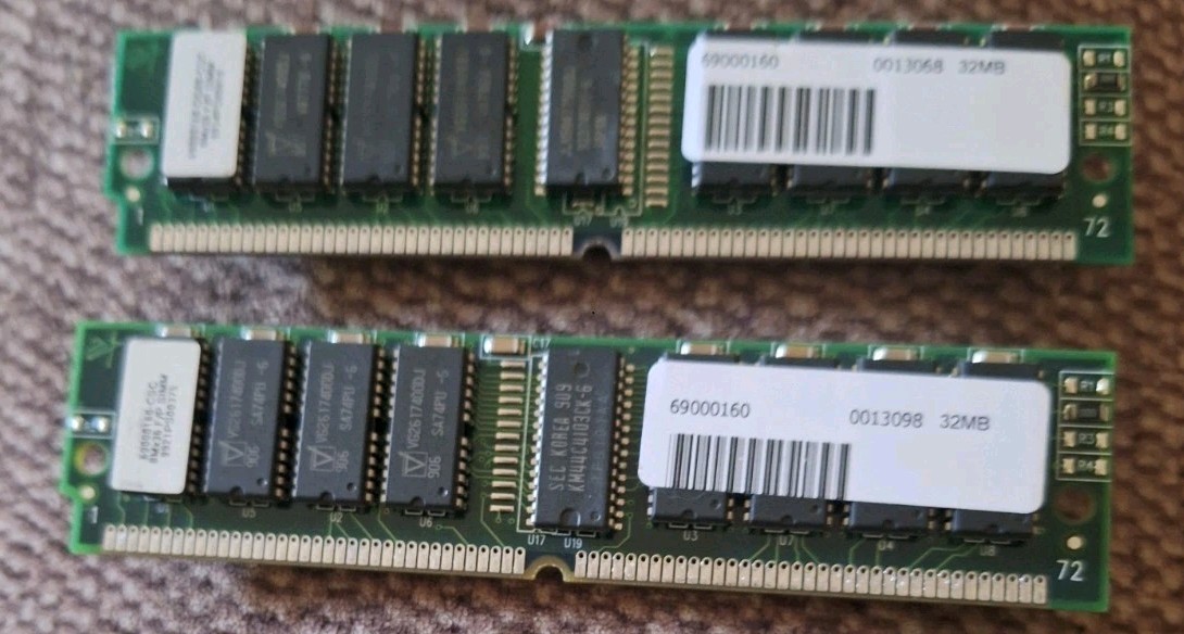 CISCO RAM 69000160-CSC 8MX36 F/P SIMM 2 Count