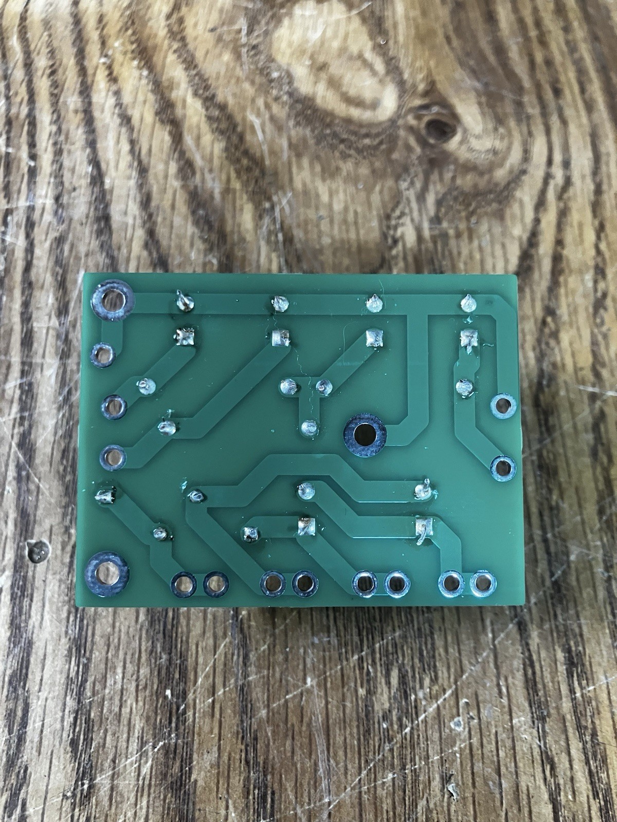 Dynaco PAS-2 PAS-3 power supply capacitor board assembled