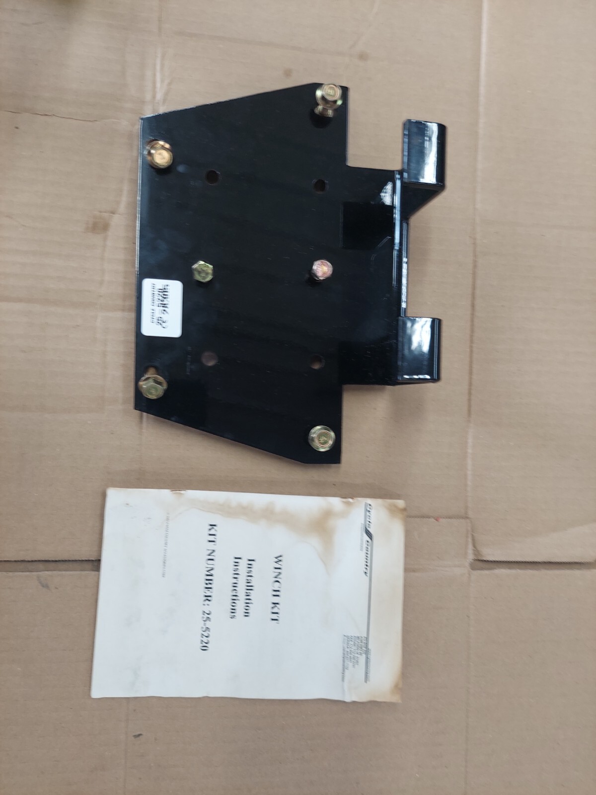 Cycle Country Winch Mount Kit Part Number - 8600-566, 25-5220 For Yamaha
