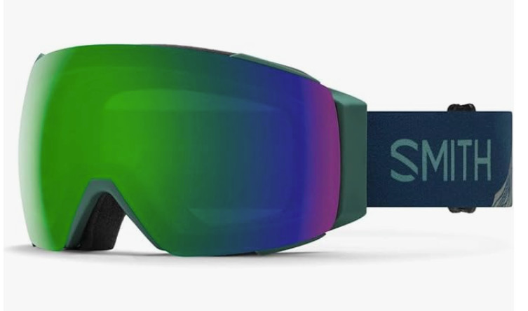 NEW SMITH IO MAG Low Bridge Goggles-Bobby Brown-CP Sun Green+Bonus Lens