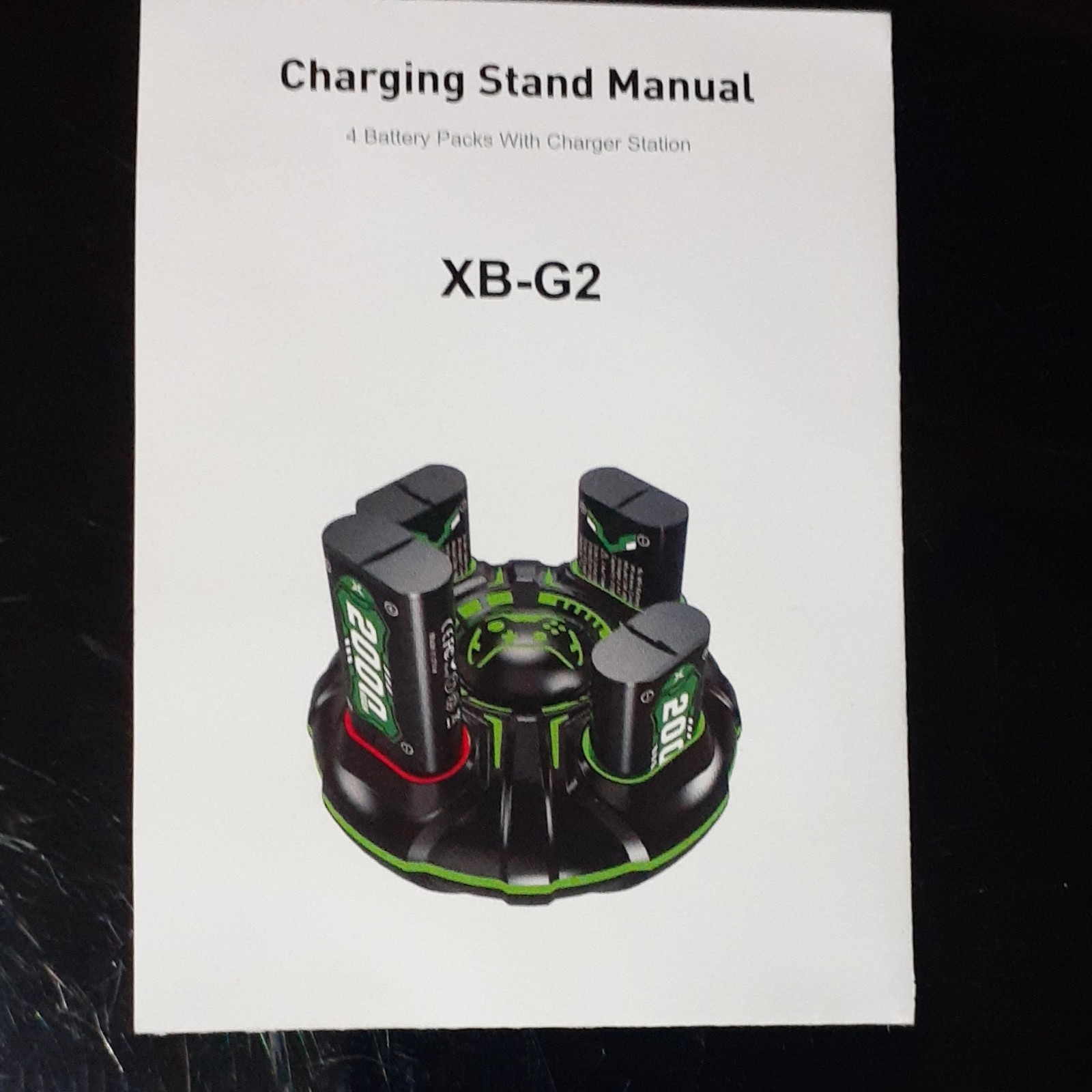 Battery Charging Station for Microsoft Xbox One/X/Elite Battery Controllers.