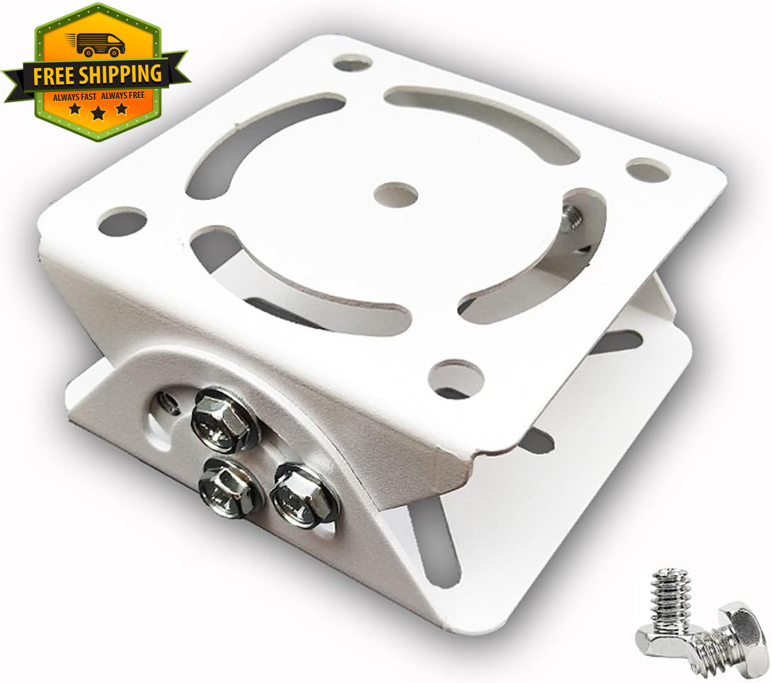 Universal Security Camera Mount Bracket - Heavy Duty Metal Adapter for PTZ, Dome