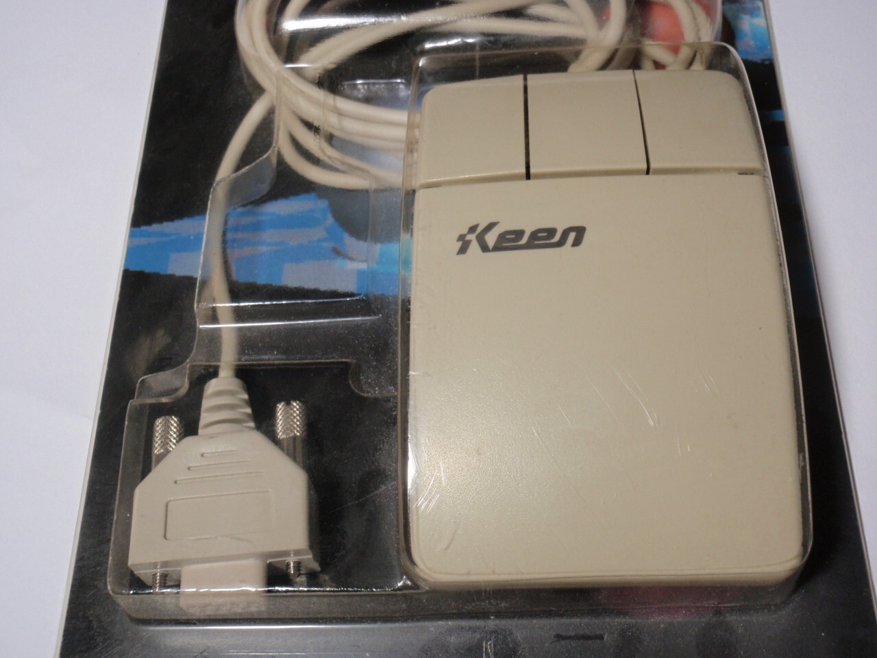 Vtg Keen Microswitched Serial Computer Mouse Mod 260-2600 *UNTESTED*