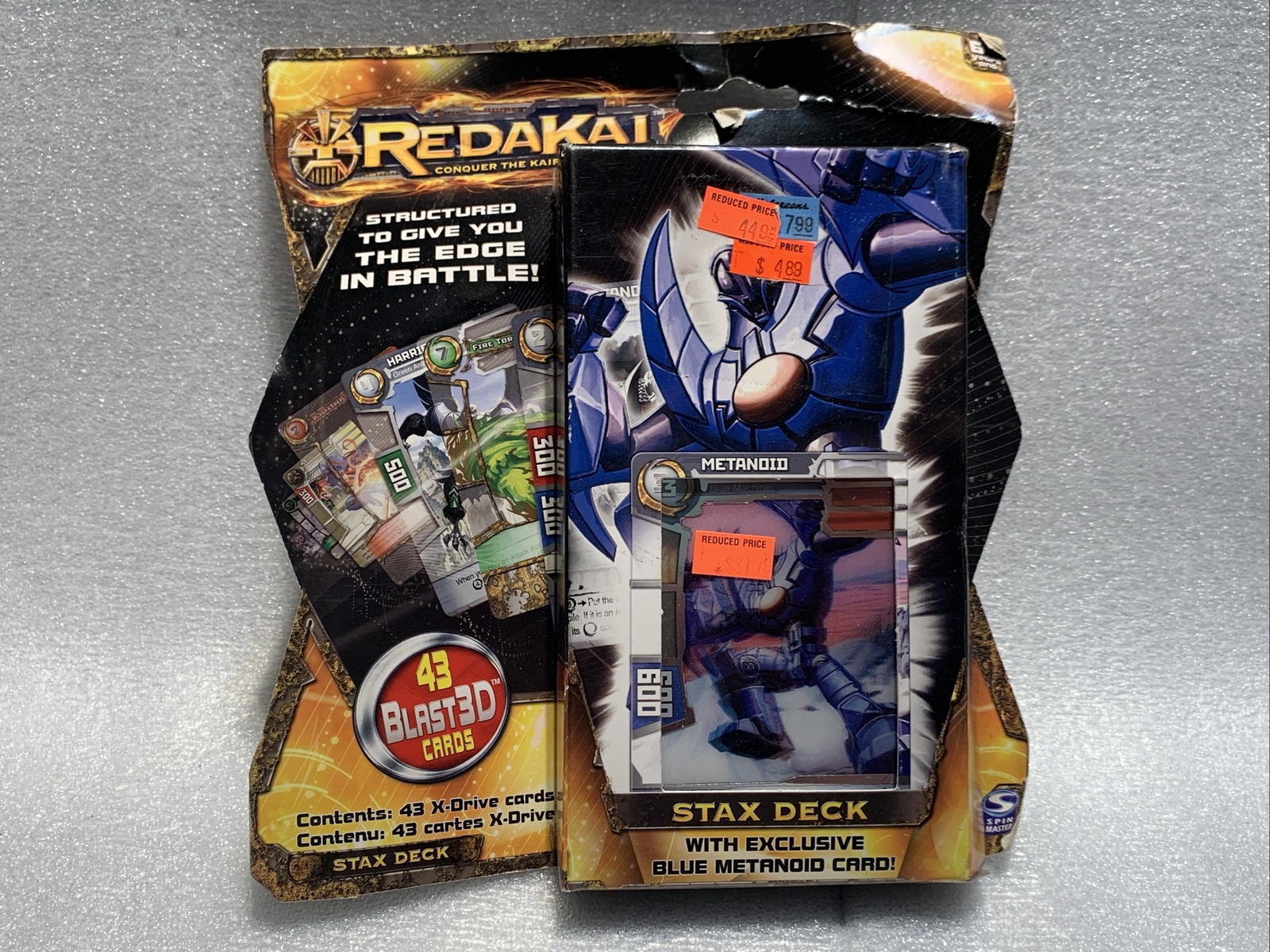 Redakai Conquer the Kairu Metanoid  Stax Deck Ages 6+  NIB Spin Master