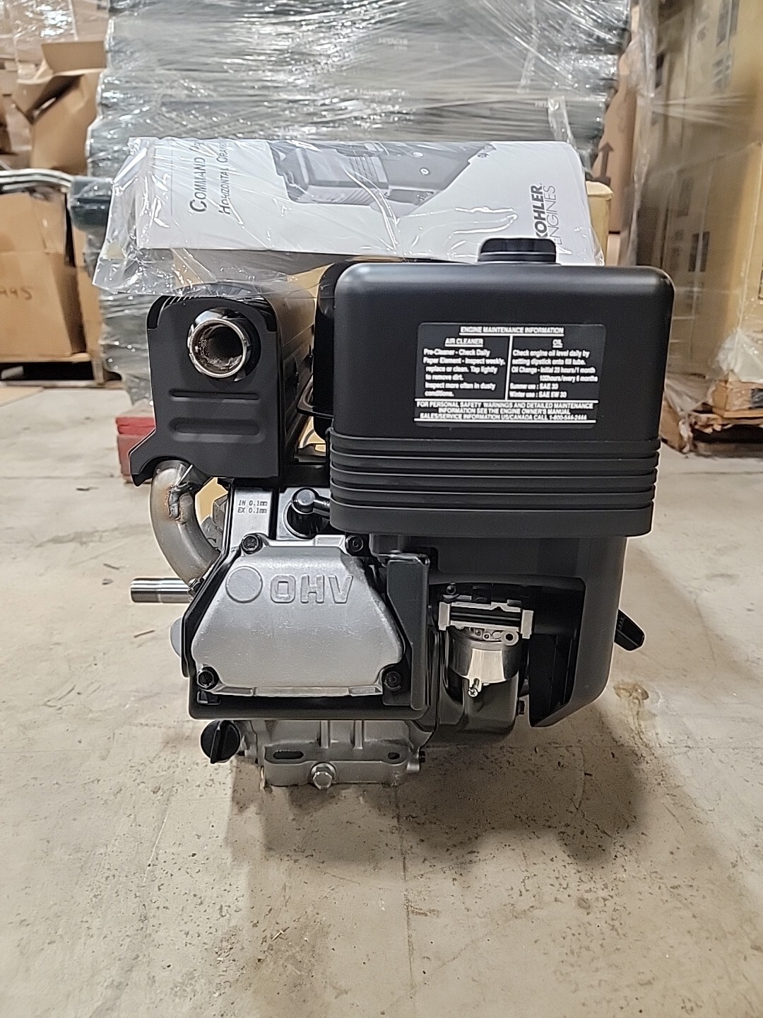 12hp Kohler CS12TP-941604 Command Threaded Shaft