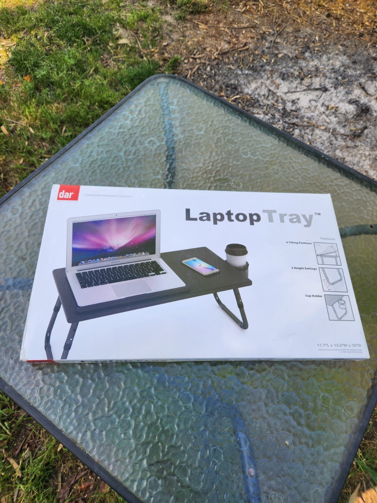 Atlantic Large Format Laptop Tray - 27 Inches Wide, 13.75 Inches Deep, 2