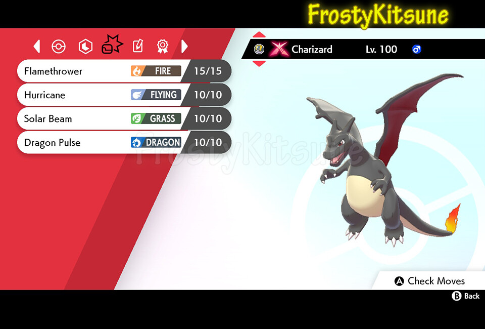 6IV Ultra Shiny Charizard Gigantamax Timid / Jolly Pokemon Sword & Shield