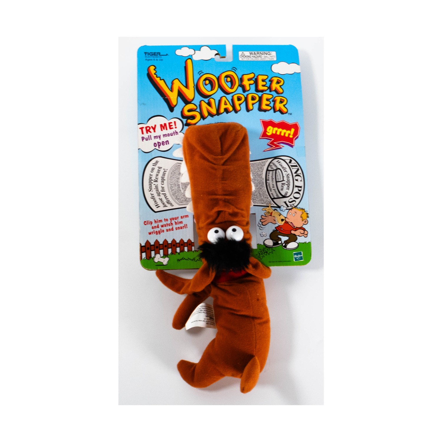 Tiger Electronics Toys Woofer Snapper New