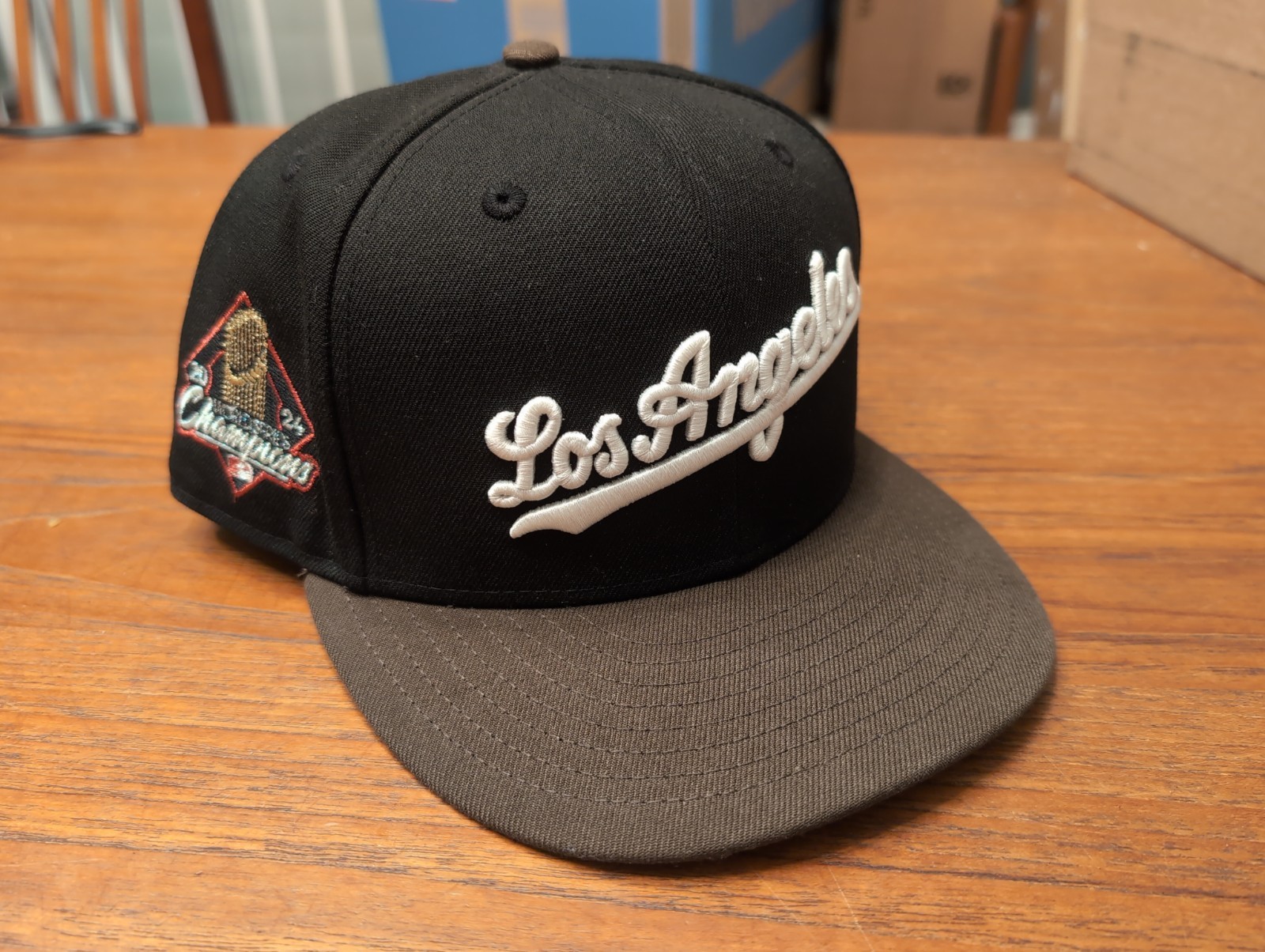 Los Angeles Dodgers New Era X Mag Park Exclusive Fitted Hat Cap ( 7 5/8 )