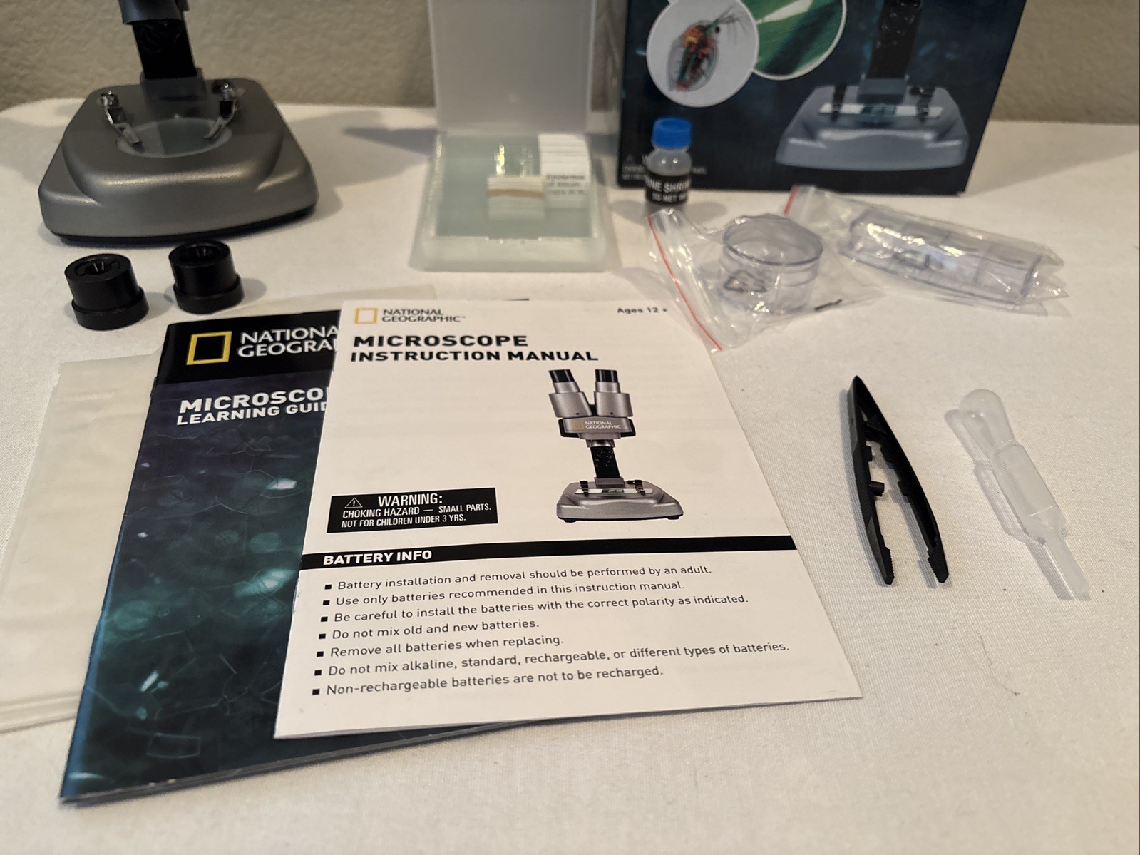 Ultimate Dual Microscope by National Geographic™ STEM Great Condition See Note