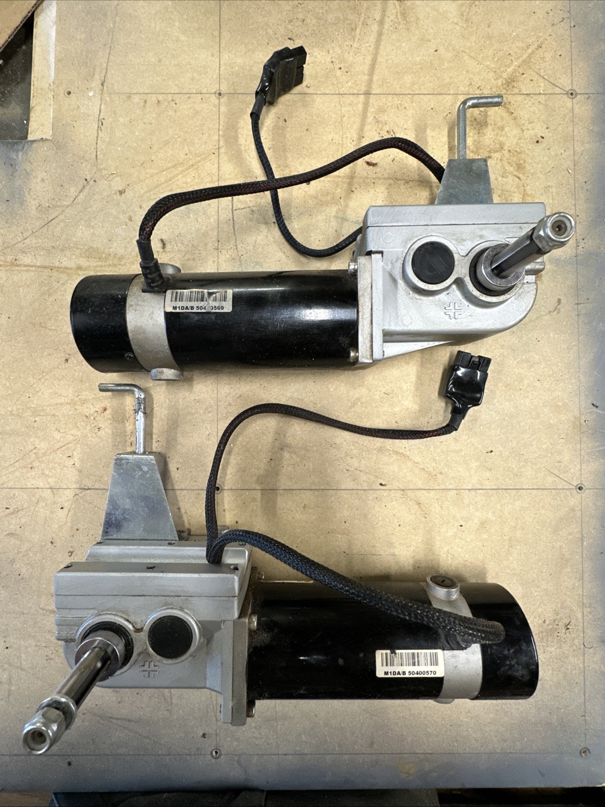 Pair 24 Volt DC Motor & Gearbox Electric Mobility Scooter Power Chair (Rascal)