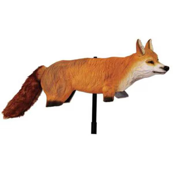 Bird-X Fox Decoy,28 in H,Black/Orange/White FOX-3D Bird-X FOX-3D 605093611098