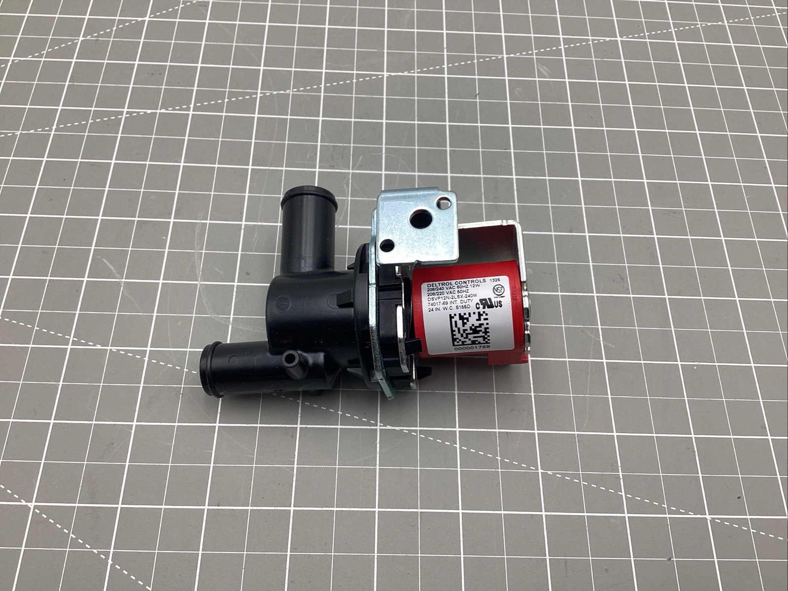000001768 Manitowoc Ice Water Purge/Dump el Solenoid Valve **FREE SHIPPING**
