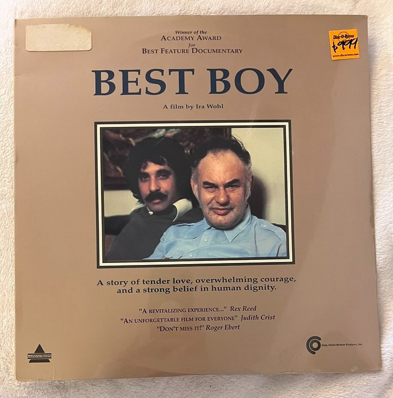 Best Boy 1979 Laserdisc Ira Wohl Biography Documentary SEALED