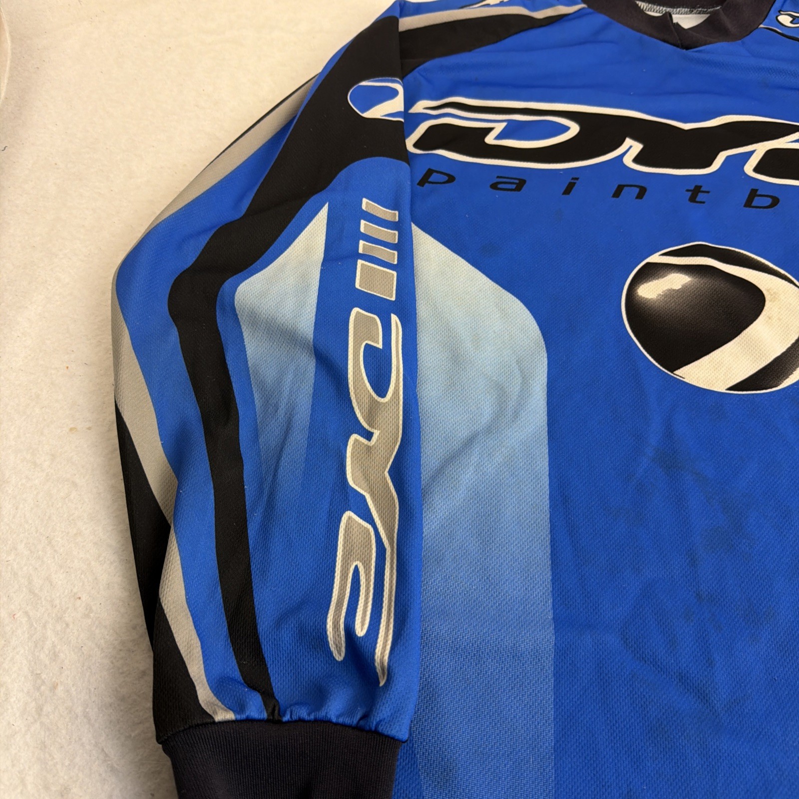 Dye Paintball Jersey Blue Size Large