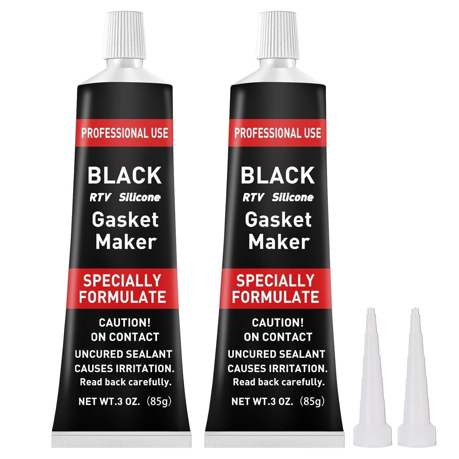 2Pk RTV Silicone Gasket Maker High Temp Resist Oil Anti-Freeze RTV Sealant 170g