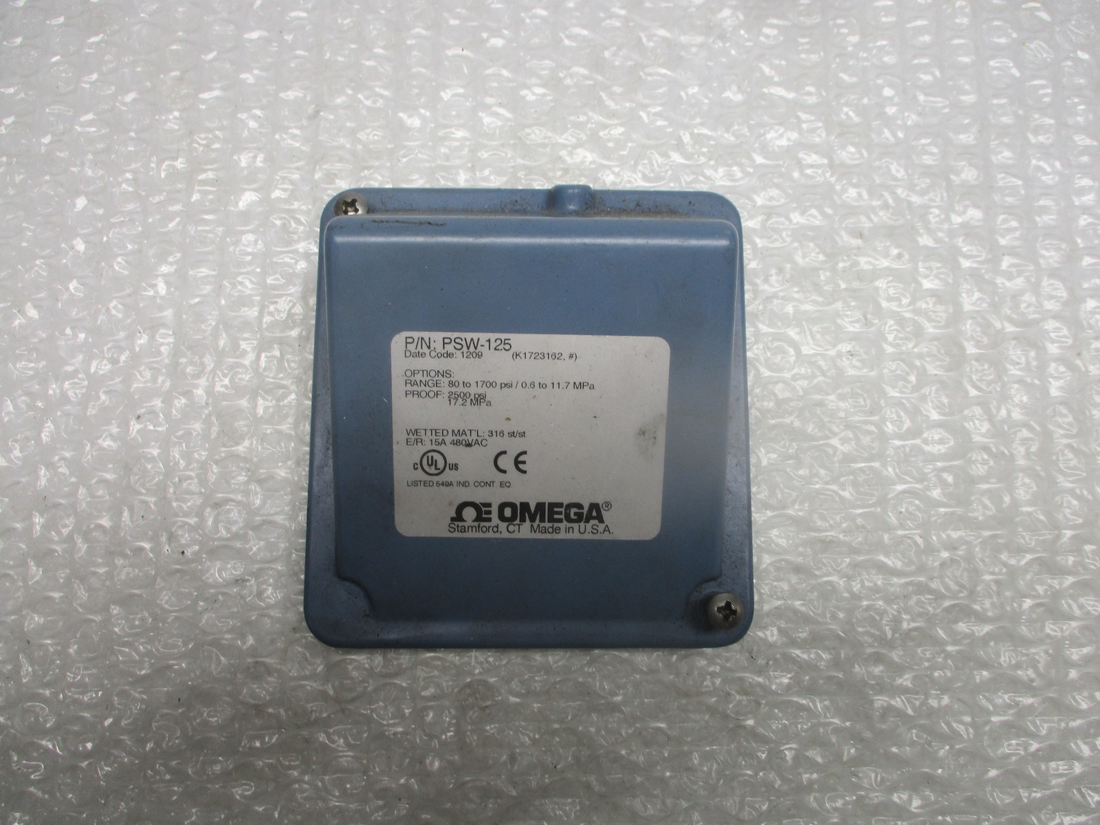 OMEGA PSW-125 COVER NSNP