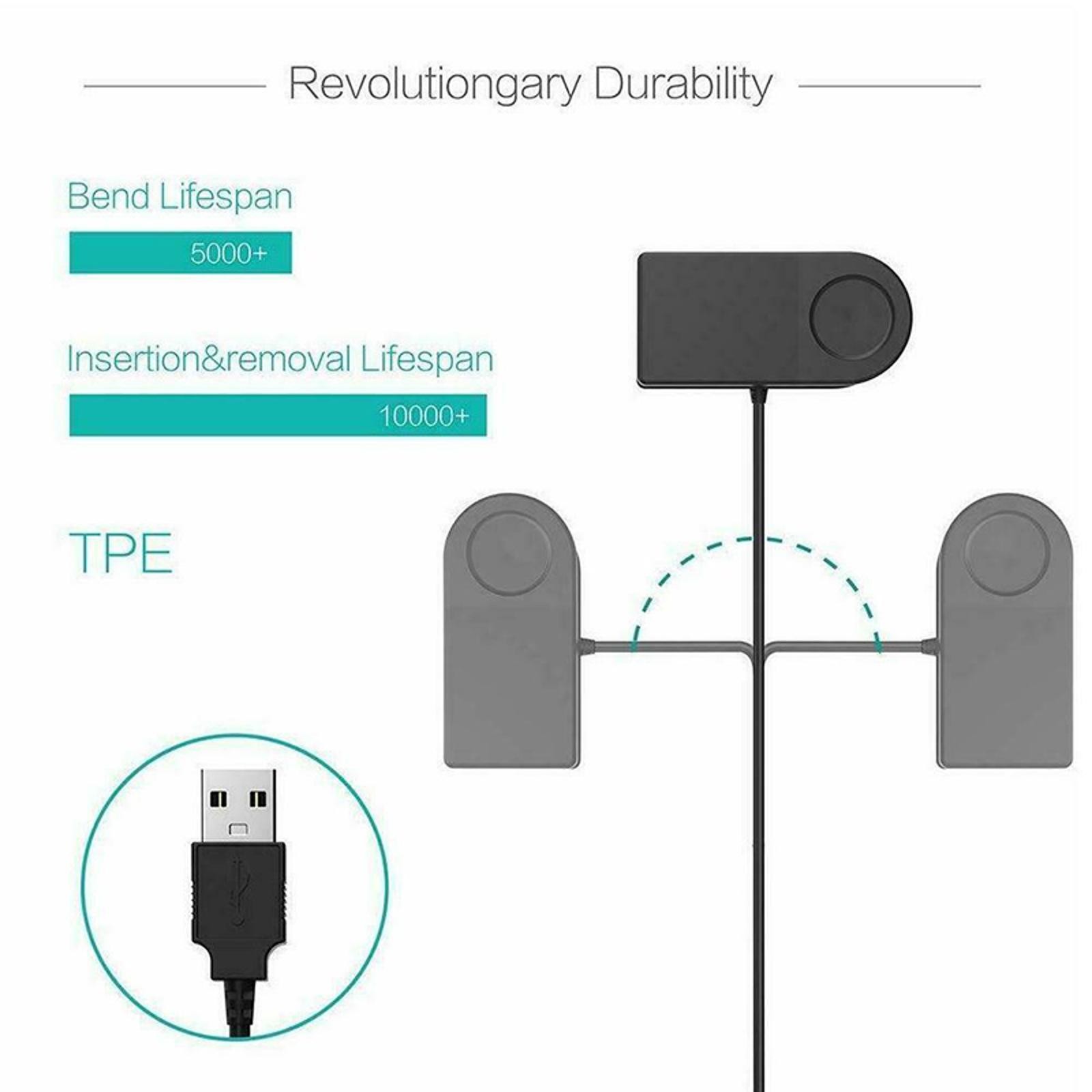 Charging Cable for Garmin Forerunner 235//230/630/735XT/Approach S20 Smart Watch