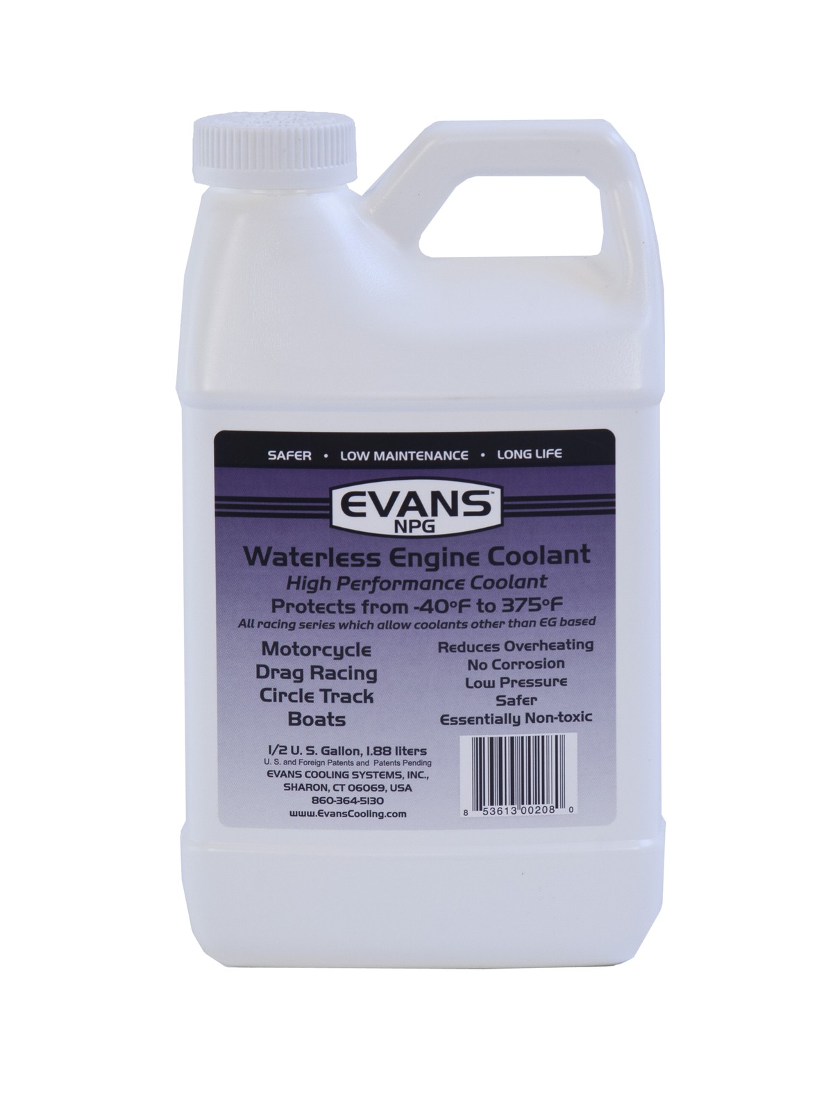 Evans Waterless Engine Coolant Evans Coolant Ec10064 Waterless Engine
