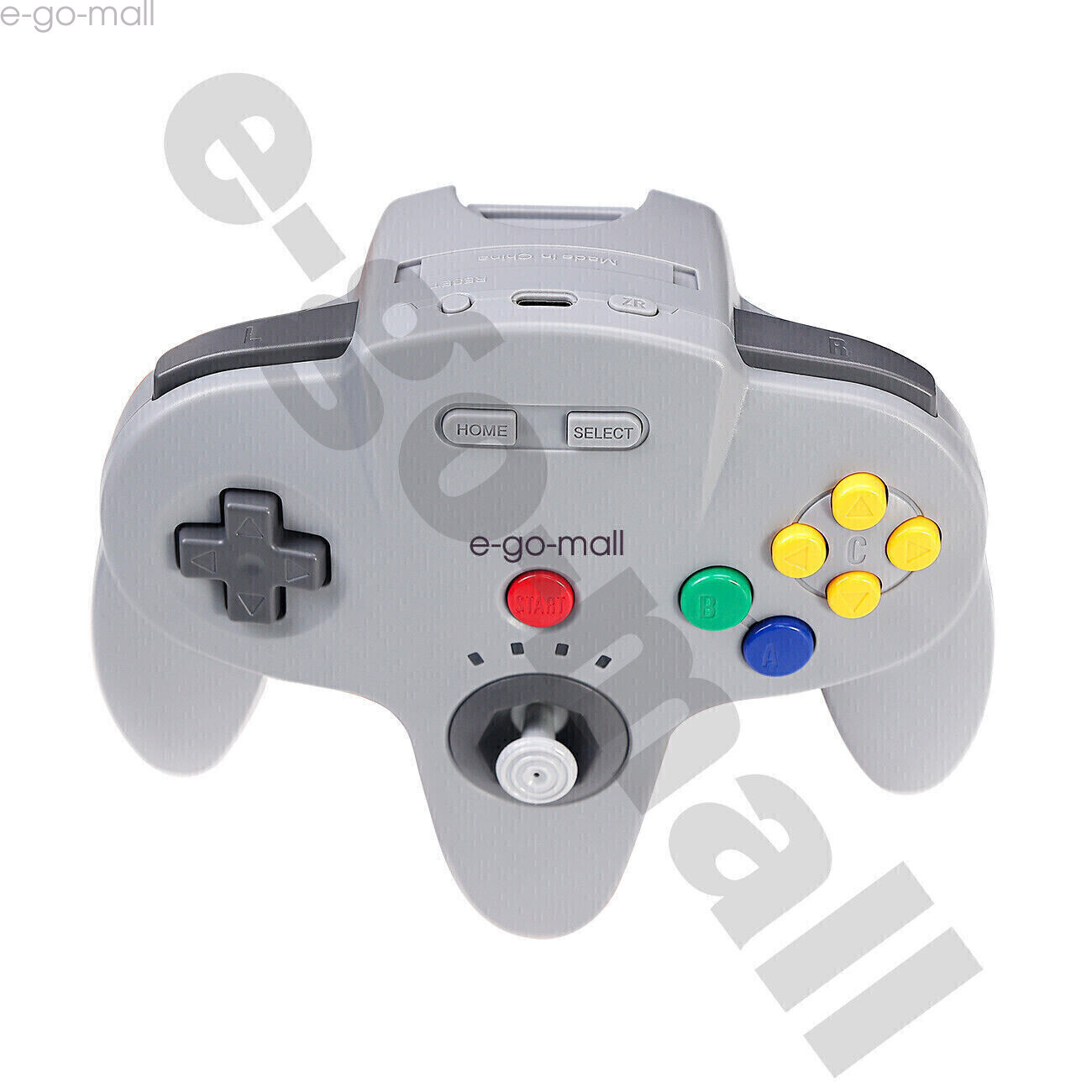 2.4G Wireless Switch Controller for Nintendo 64/Switch/PC Mac Window Rumble Pak