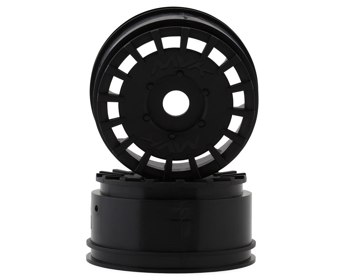 Maverick QuantumRX 2.6" Rally Car Wheels (Black) (2) [MVK150365]
