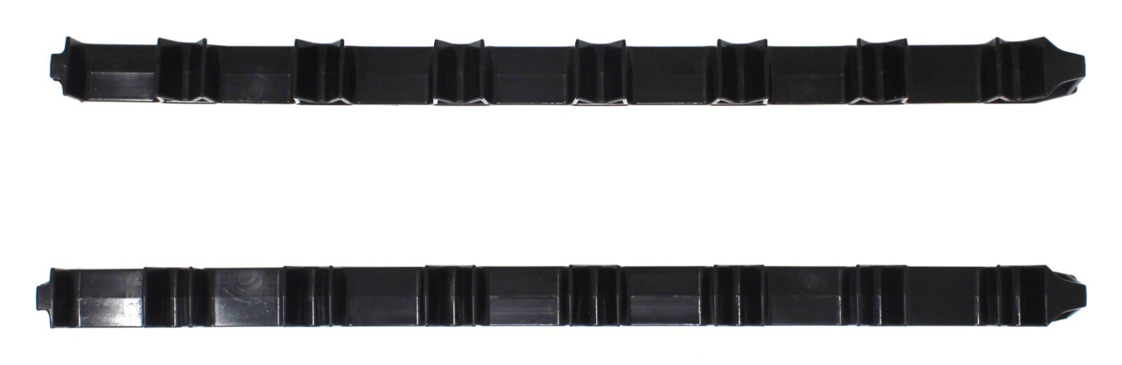 Low Profile Plastic Black 14 Tool Screw Driver Organizer Rail Kit
