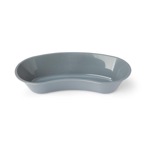 Medline DYND80327 Plastic Emesis Basins - 500 mL Graphite