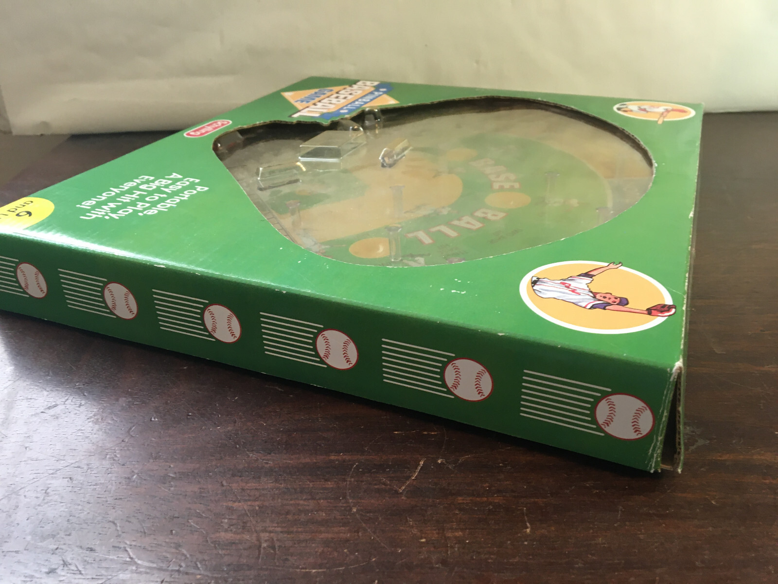 Pinball Baseball Game, Schylling Toy, tabletop, 2001