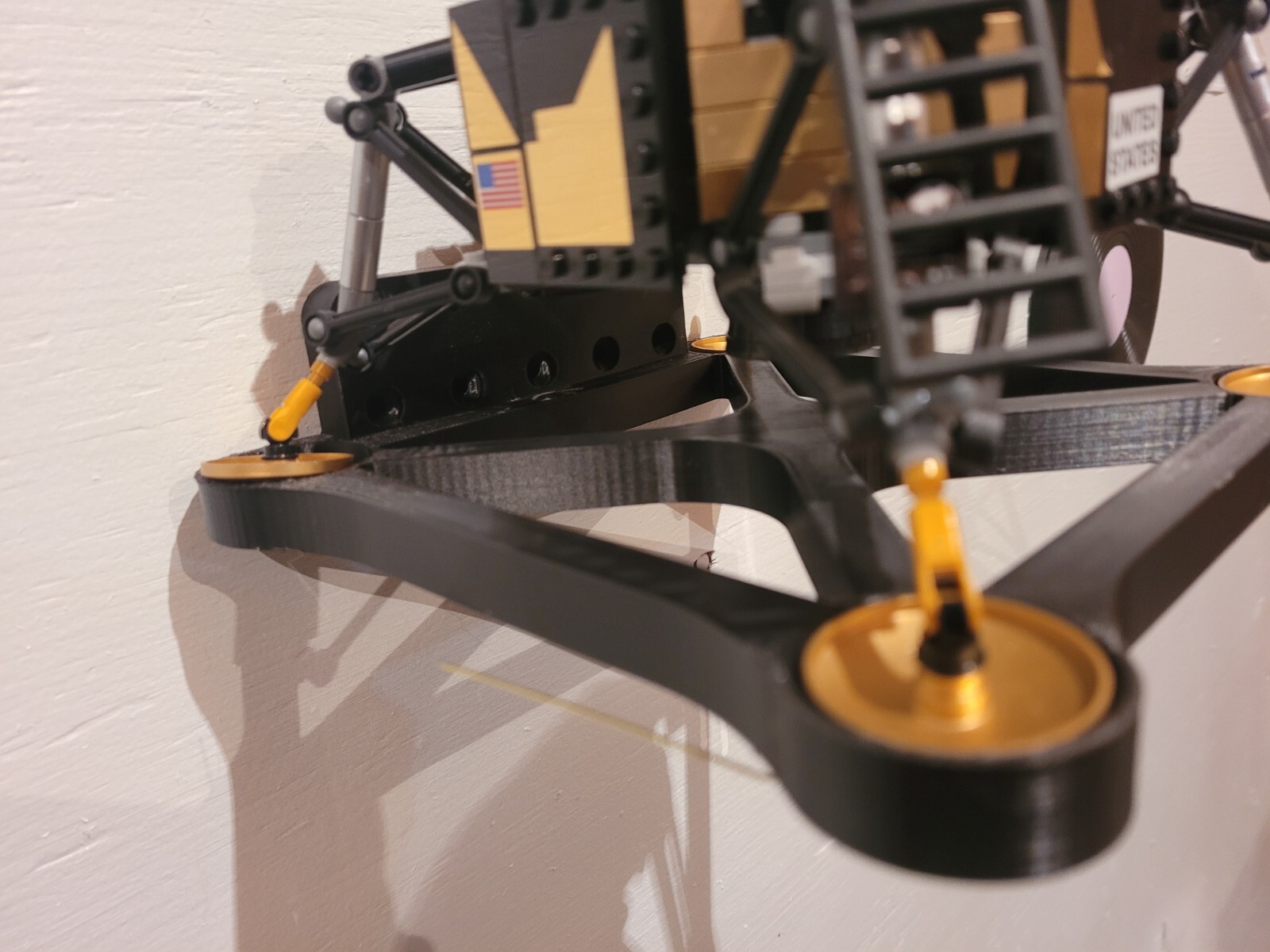 Display mount for LEGO Creator Expert 10266 NASA Apollo 11 Lunar Lander
