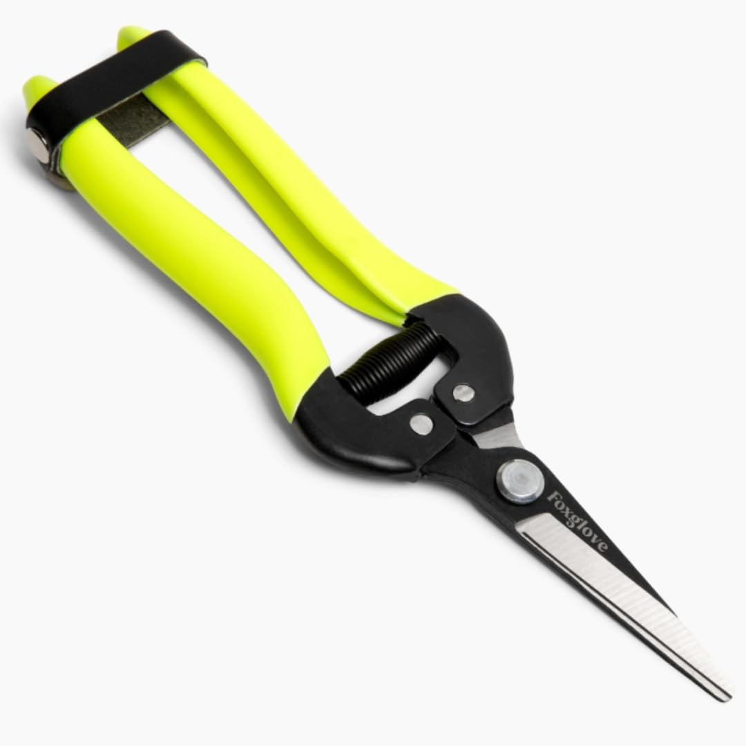Foxglove Garden Scissors – Professional Pruning Shears for Gardening, Grey