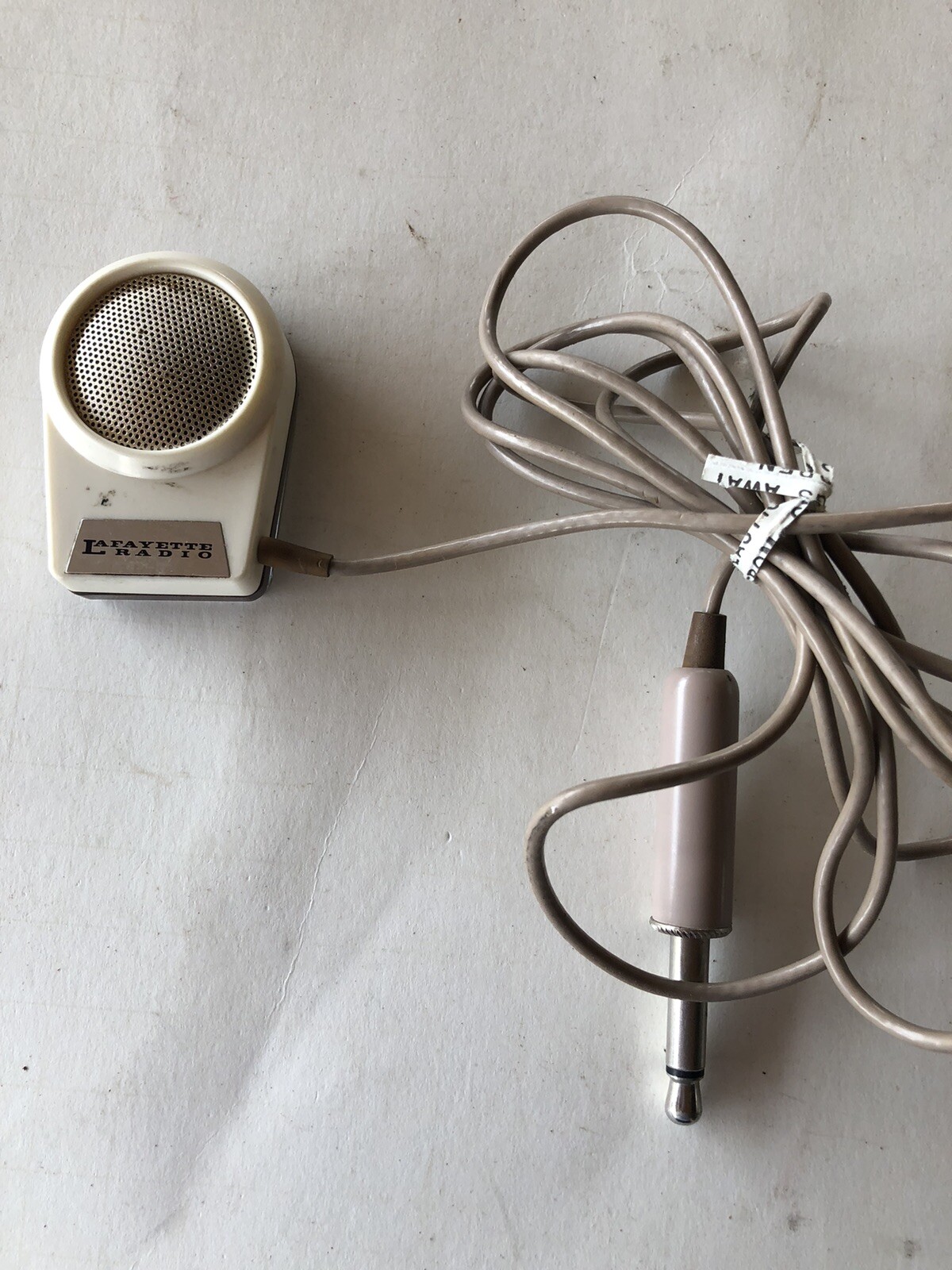 Lafayette Radio Mic Microphone Made in Japan Vintage