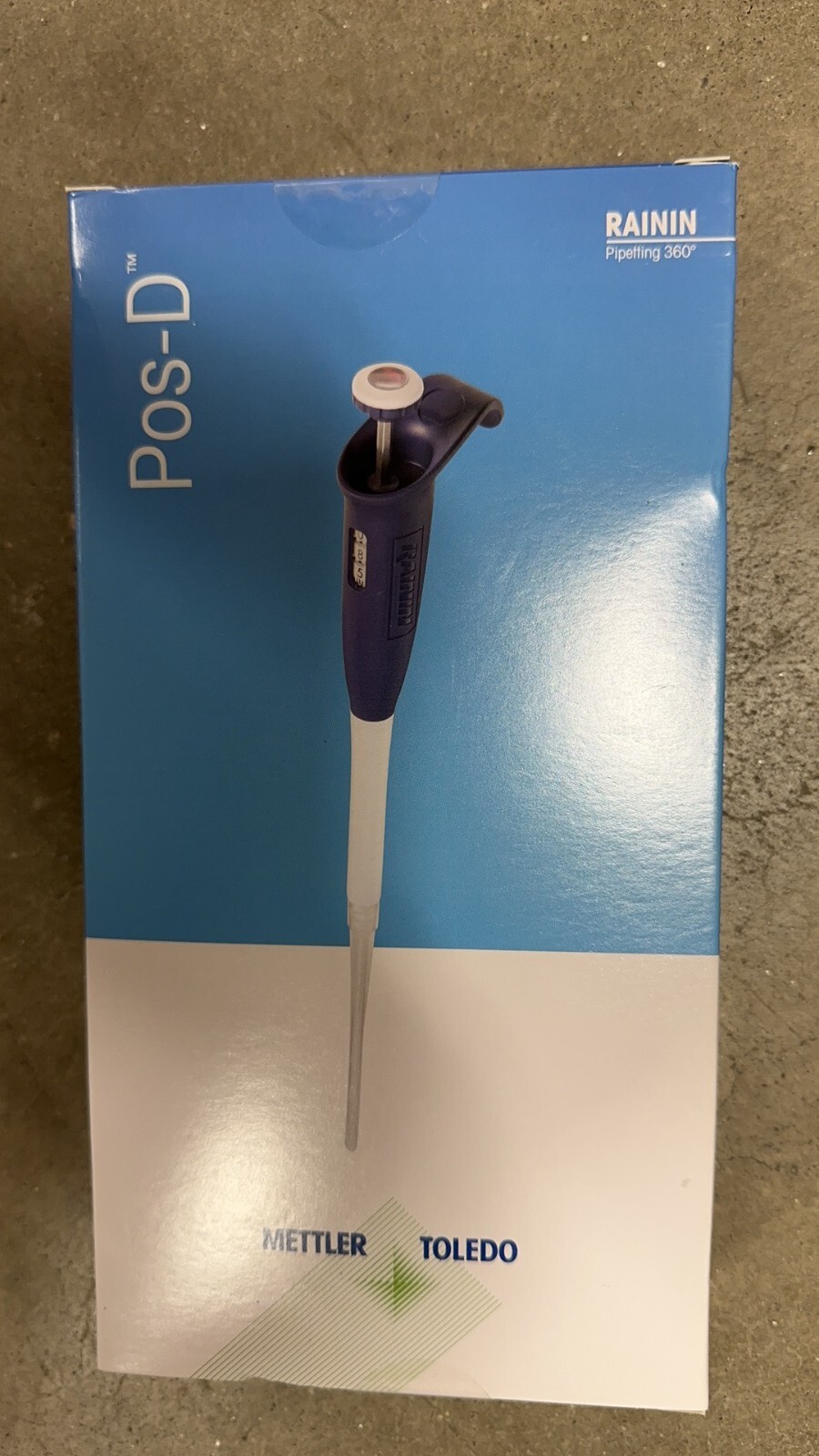Rainin Pos-D Positive Displacement Pipette MR-250( 50-250 uL)