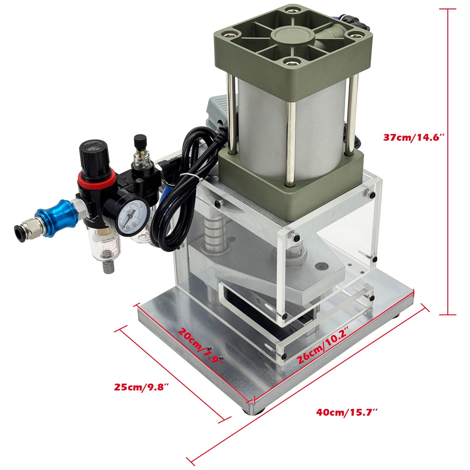 110V Pneumatic Cable Cutting Machine with Foot Pedal Wire/Cable Cutting Machine