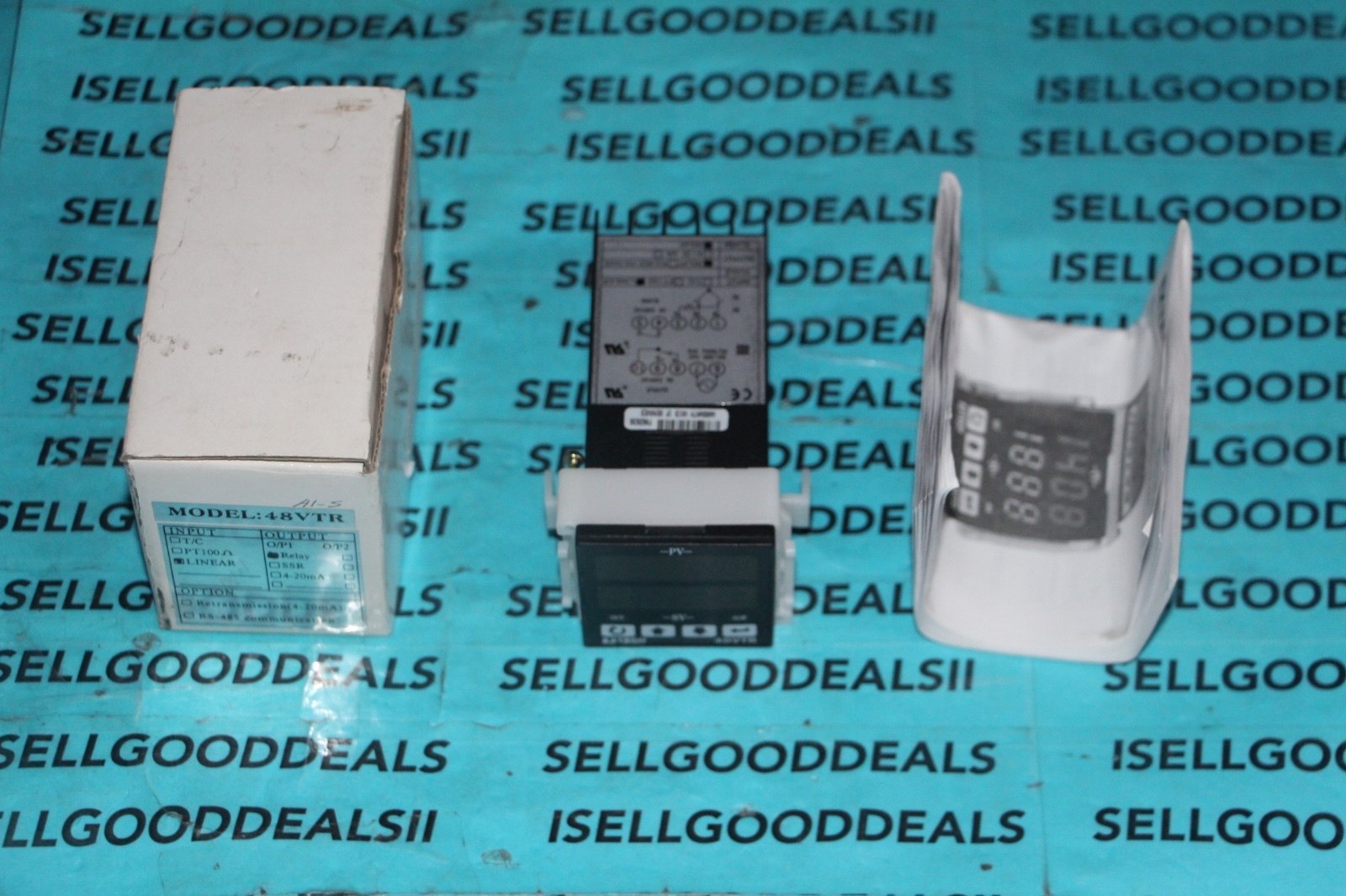 Extech 48VTRA1S Temperature Controller Linear, Relay New