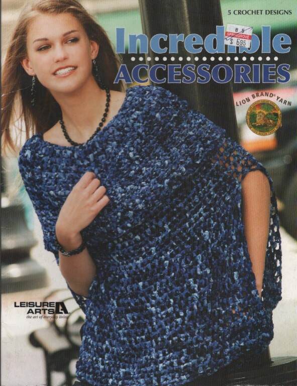 CROCHET INCREDIBLE ACCESSORIES PONCHO/CAPE/MORE!!!